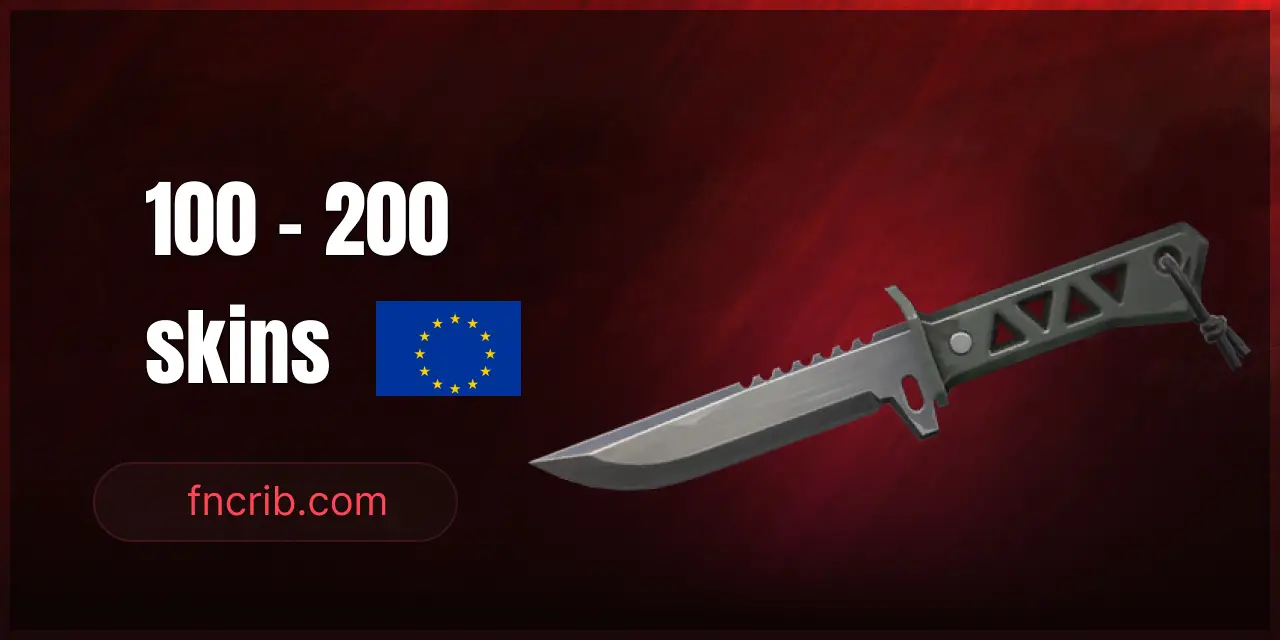 100 - 200 Skins | Mail Access | EU