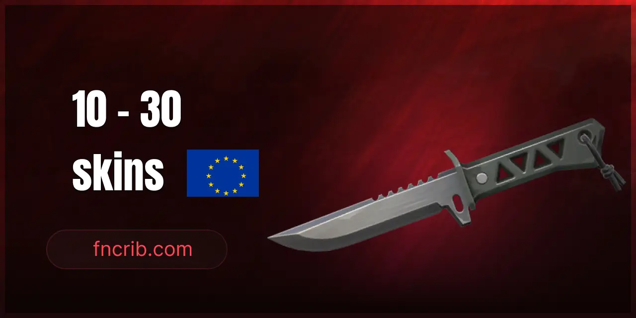 10 - 30 Skins | Mail Access | EU